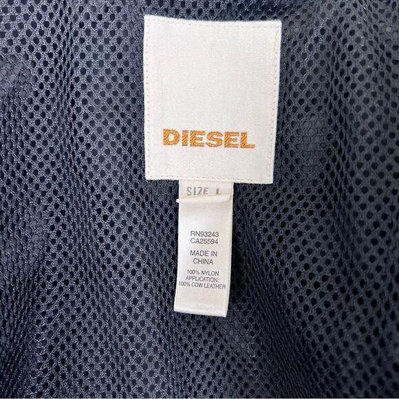 Diesel Teflon Nylon Windbreaker Jacket - Picture 9 of 13